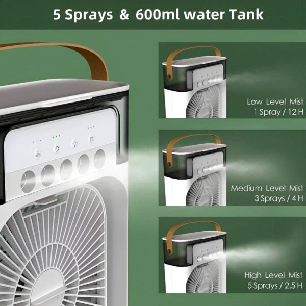 Portable Air Condiotioner Fan - Mini Cooler Fan - Image 5